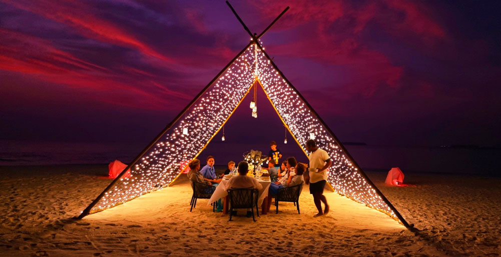 Amilla Beach Residences - 4 Bedroom - Party by the beach